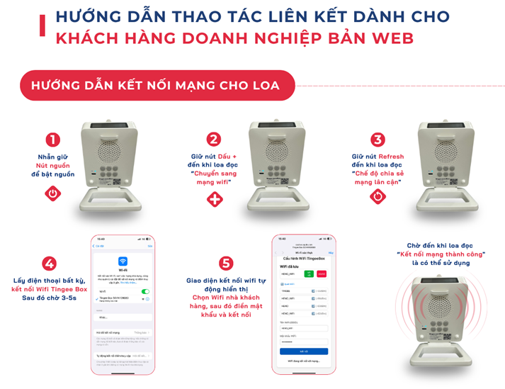 Hướng dẫn liên kết loa với tài khoản HKD/DN VCB - Hình 1
